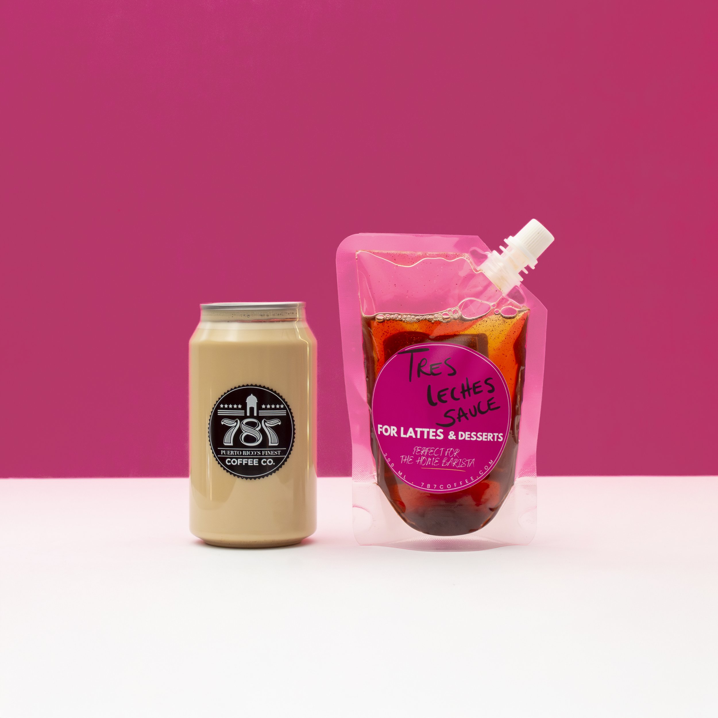 Iced Horchata Latte Cans | Catering | 787 Coffee NYC, TX, PR — 787